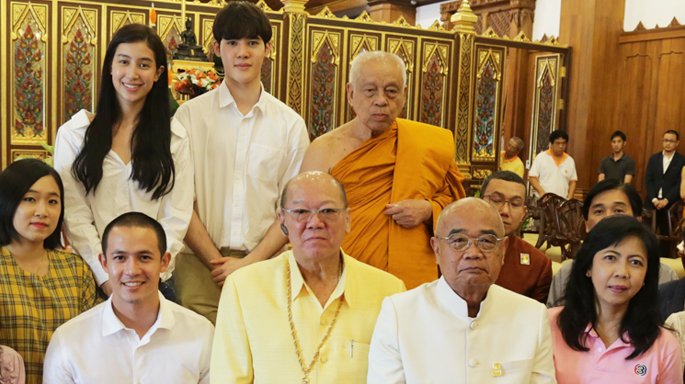 ผู้บริหารช่อง 3 ร่วมพิธีบำเพ็ญกุศล เนื่องในโอกาสเจริญอายุ ๘๒ ปี เจ้าประคุณสมเด็จพระวันรัต