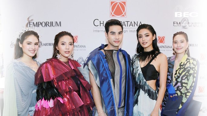 ทีมนักแสดงช่อง 3 ร่วมเดินแบบงาน CIDI Art Thesis and Carnival 2019